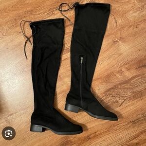 Circus by Sam Edelman over the knee boot faux suede boots. never worn in box